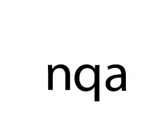NQA ISO 9001 and AS9120 certification registrar badge